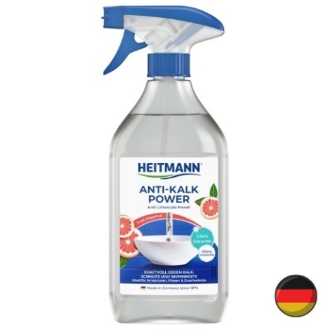 Heitmann Anti Kalk Power Odkamieniacz w Sprayu 500 ml (Niemcy)