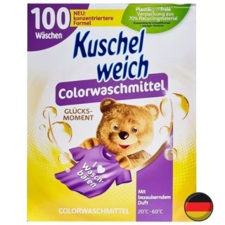 Kuschelweich Glucksmoment Colorwaschmittel Proszek do Prania Koloru 100 prań (Niemcy)