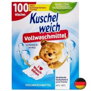 Kuschelweich Sommerwind Vollwaschmittel Uniwersalny Proszek do Prania 100 prań (Niemcy)