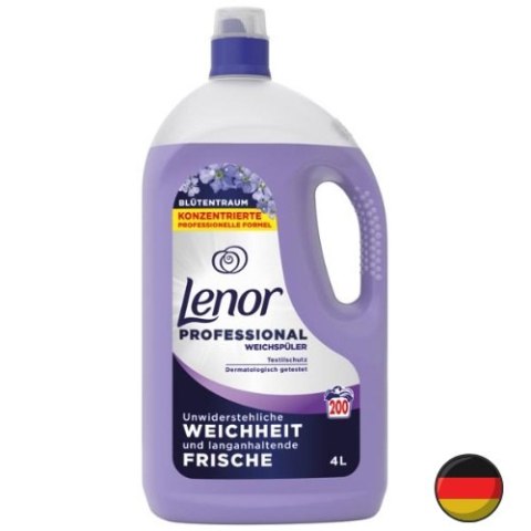 Lenor Blütentraum Duży Fioletowy Płyn do Płukania Kwiatowy 200 prań (Niemcy)