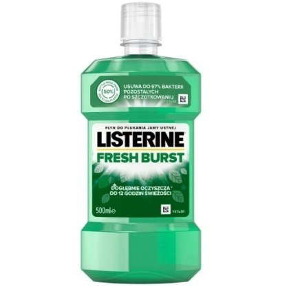 Listerine Fresh Burst Płyn do Płukania Jamy Ustnej 500 ml