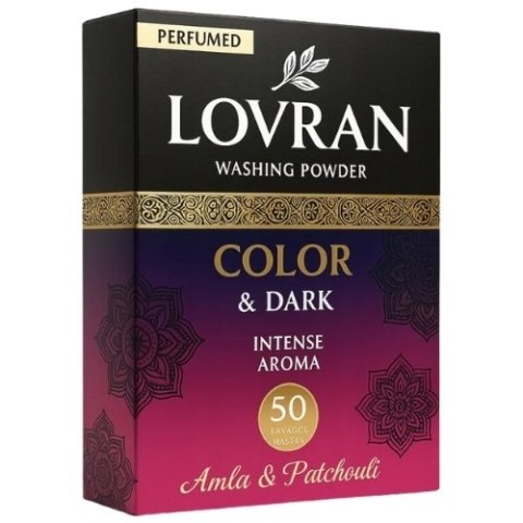 Lovran Color & Dark Proszek do Prania Kolorów i Czarnego 50 prań