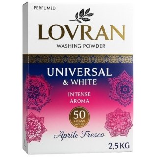 Lovran Universal & White Proszek do Prania Białego i Jasnego Aprile Fresco Wiosenna Świeżość 50 prań