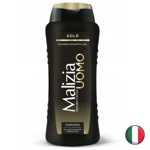 Malizia Uomo Gold Żel pod Prysznic dla Mężczyzn 2w1 do Ciała i Włosów 250 ml (Włochy) Malizia Uomo Gold Żel pod Prysznic dla Mężczyzn 2w1 do Ciała i Włosów 250 ml (Włochy)