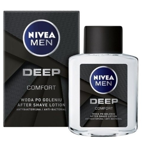 Nivea Men Deep Antybakteryjna Woda po Goleniu dla Mężczyzn 100 ml