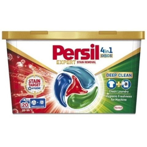 Persil Discs Expert Stain Kapsułki do Prania z Odplamiaczem 20 szt.