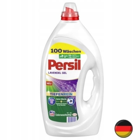 Persil Lavendel Gel Lawendowy Żel do Prania Koloru 100 prań (Niemcy)