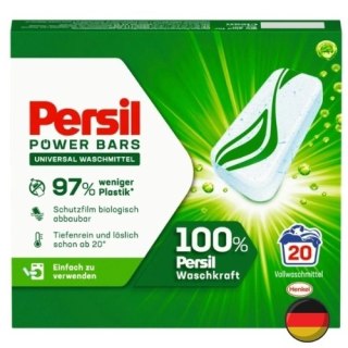 Persil Power Bars Universal Uniwersalne Tabletki do Prania 20 szt. (Niemcy)