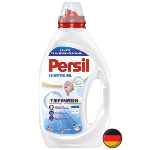 Persil Żel do Prania Sensitive Aloe Vera dla Dzieci 20 prań (Niemcy)