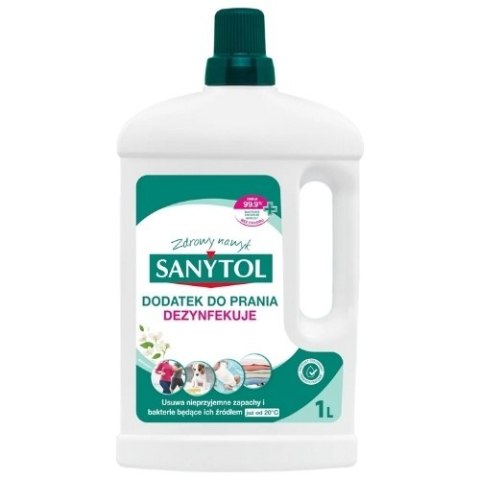 Sanytol Płyn Dodatek Środek Dezynfekujący do Prania 1l