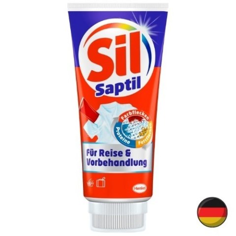 Sil Saptil Odplamiacz ze Szczotką w Tubce 200 ml (Niemcy)
