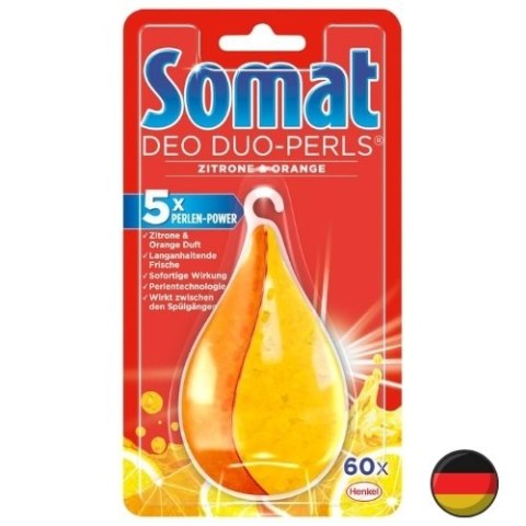 Somat Zapach do Zmywarki Duo-Perls Cytryna Pomarańcza Cytrusowy 17 g (Niemcy)