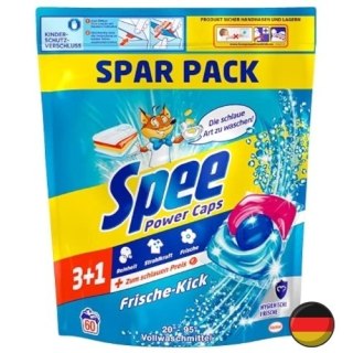Spee Power Caps Kapsułki do Prania Uniwersalne 60 szt. (Niemcy)