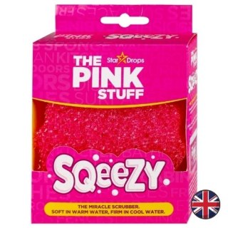 Stardrops Miracle Scrubber Magiczna Gąbka Squezzy Różowa (Wielka Brytania)