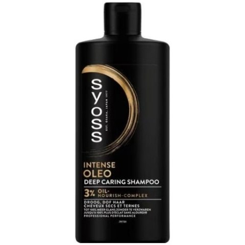 Syoss Intense Oleo Szampon do Włosów Intensywnie Pielęgnujący 440 ml