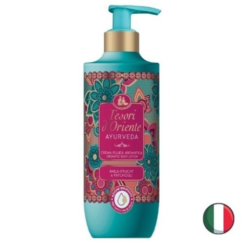Tesori d'Oriente Ayurveda Balsam do Ciała z Pompką 400 ml (Włochy)