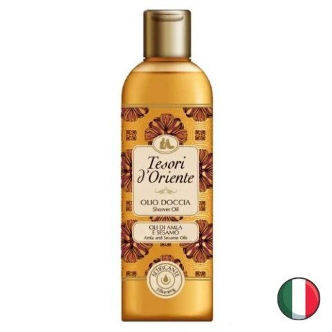 Tesori d'Oriente Olejek do Kąpieli Amla i Olejek Sezamowy 250 ml (Włochy)