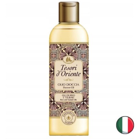 Tesori d'Oriente Olejek do Kąpieli Olej Ryżowy i Tsubaki 250 ml (Włochy)