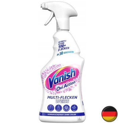 Vanish Oxy Action White Odplamiacz w Sprayu do Białego 750 ml (Niemcy)