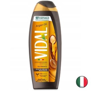 Vidal Argan Oil Żel pod Prysznic Olej Arganowy 250 ml (Włochy)