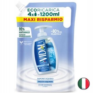 Vidal Talc Mydło w Płynie Talk Zapas 1,2l (Włochy)