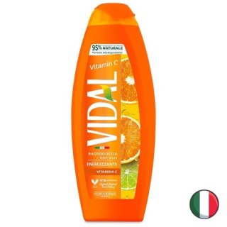 Vidal Vitamin C Żel pod Prysznic Witamina C 600 ml (Włochy)