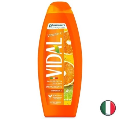 Vidal Vitamin C Żel pod Prysznic Witamina C 600 ml (Włochy)
