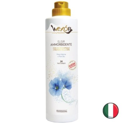 Wexor Fiori Blue Eliksir Płyn do Płukania Niebieskie Kwiaty 30 prań (Włochy)