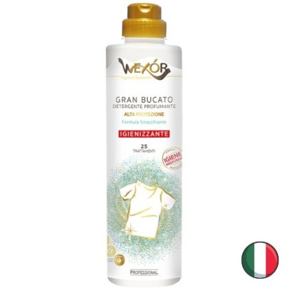 Wexor Gran Bucato Uniwersalny Płyn do Prania Dezynfekujący 30 prań (Włochy)
