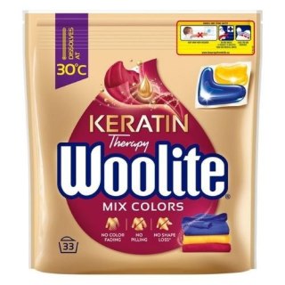 Woolite Color Kapsułki do Prania z keratyną 33 szt