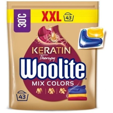 Woolite Kapsułki do Prania z Keratyną do Koloru Color 43 szt.