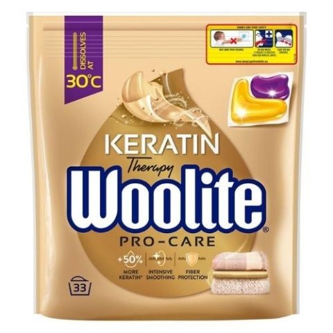 Woolite Pro-Care Kapsułki do Prania z keratyną 33 szt Woolite Pro-Care Kapsułki do Prania z keratyną 33 szt
